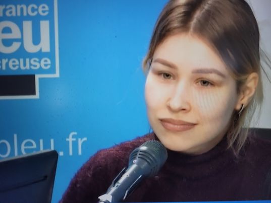 Image représentant l'interview Daryna : étudiante Ukrainienne réfugiée en Creuse